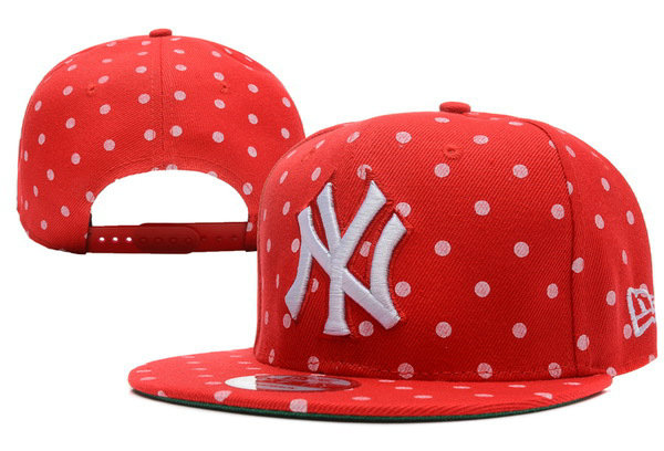 New York Yankees Red Snapback Hat XDF 0512